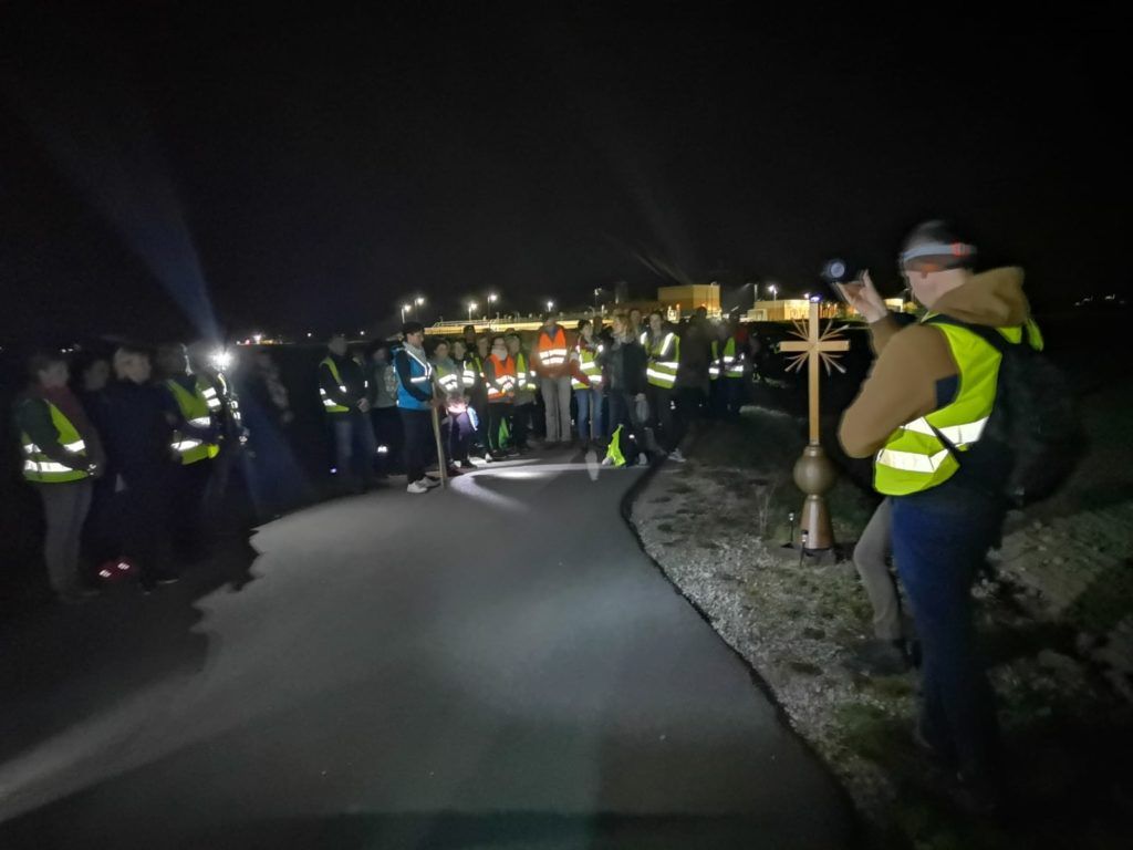 Uczestnicy TDK na trasie